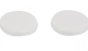 Keramag/Geberit 596403000 cover caps in alpine white (2 pieces)