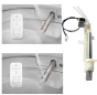 Vitra V-CARE New Bidet Faucet Module Assembly + SS Nozzle (WAS 315266) 317016YP1TE                                                                                        