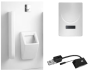 Vitra 431318YP1TE Concealed Urinal Flushing System Transformer Module 220-6 Volt