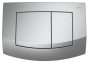 TECE Ambia toilet flush plate dual-flush system 9240225 matte chrome