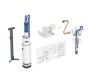 Geberit 240.515.00.5 conversion kit for dual flush with type 383 fill valve, for type 110.800 concealed cistern