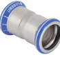GEBERIT 33001 is a Geberit Mapress Stainless Steel 12mm straight coupling (straight sleeve)