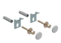 The Geberit 551075000 (also known as the Kerafix Fastening Set) is a premium, wall-mounted concealed fixing kit specifically designed for attaching urinals with a clean, hardware-free appearance. Formerly produced under the Keramag brand, it is now manufa