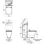 

Ideal Standard Tesi Back To Wall WC Pan with Aquablade ...
