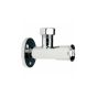 Twyford SF2702CP Sola Bib Ext Tube / Wall Plate(Pr)190mm