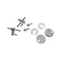 Siamp Toilet Seat Hinges Stainless Steel Fasteners  Topfixing 411152.00