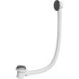 Wirquin.Chrome.plated.Quick.Clac.bath.waste,.with.trap.and.UK