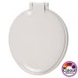 Wirquin Saxon seat and cover with colour matched plastic hinge SSA11WH