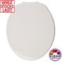 Wirquin.20.-.TOILET.SEATS.WHITE.TAMAR/STYLE.S&C.DPP.HINGES.**