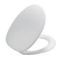 Standard toilet seat incl. hinge in stainless steel pressalit Zaga