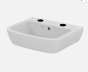Ideal Standard  Tempo 55cm pedestal basin - two tapholes   T058701