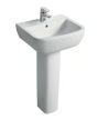 Ideal Standard Tempo one tap hole basin 500mm White T058801