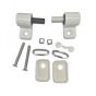 Ideal Standard Tempo Short Projection Soft Close Toilet Seat Hinge Set White T2591BJ