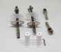 Ideal Standard Spares KIT INOX HINGES FOR ALA INTEGRATED SEAT T2956BJ 407925  T6502