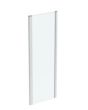 Ideal Standard IS i.life 760 Side panel with Idealclean clear glass - bright silver finish T4914EO