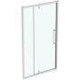 Ideal Standard  IS i.life 1200 Pivot Door and panel with Idealclean clear glass - bright silver finish  T4965EO
