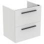 Ideal Standard  Ideal Standard i.life A 60cm wall hung vanity unit with 2 drawers (separate handles required), greige matt  T5255NH