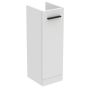 Ideal Standard Ideal Standard i.life A 23cm pedestal washbasin unit with 1 door (separate handle required), matt white T5266DU