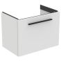 Ideal Standard  Ideal Standard i.life S 60cm compact wall hung vanity unit with 1 drawer (separate handle required), matt white  T5292DU