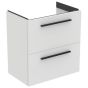 Ideal Standard  Ideal Standard i.life S 60cm compact wall hung vanity unit with 2 drawers (separate handles required), sand beige matt  T5293NF