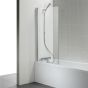 Ideal Standard Connect 2 Angle Bath screen - clear glass T9923EO
