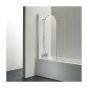 Ideal Standard Connect 2 Radius Bath screen - clear glass T9924EO