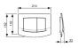 TECE 9.240.226 - CHROME PLATE FOR BUILT-IN BOILER