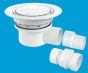 McAlpine TSG52-WH 50mm Trapped Shower Gully (10bx TSG52WH Bathroomsuites