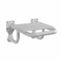 Twyford AV7800WH Avalon Hinged Support Shower Seat White AV7800