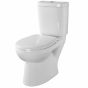 Twyford Galerie Optimise standard toilet seat and cover White B86390 / seat and cover Seat and cover SS top fix hinge GN7865WH