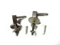 Twyford / Keramag Hinge Set Felino toilet Seat Hinges 598129 - MTSa110b