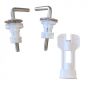 Twyford Toilet Seat Hinge Set H003