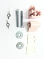 Twyford Celmac Plastic Standard Close Toilet Seat Hinge Pink 4276374547