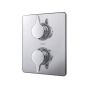 TRITON EDEN DUAL CONTROL MIXER+DIVERTER UNEDTHDCDIV