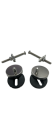 Universal Toilet Seat Hinges Replacement Kit (FL.0034.5)