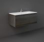 RAK Joy Uno Wh 1 Drawer Vanity 100Cm UNOWH100MOK Bathroomsuites