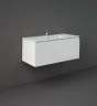 RAK Joy Uno Wh 1 Drawer Vanity 100Cm UNOWH100PWH Bathroomsuites