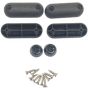 SET OF 6 BUFFERS WAVERLEY SEAT U0248GC