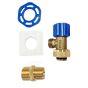 Vitra 436855 Angle Valve  used in VitrA concealed cistern and plumbing installation systems 436855YP1TE