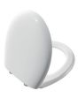 Vitra Memoria WC Toilet Seat and Cover Slow Closing Seat Duroplast, Top Fixation 106-003R009 Soft Close, Quick-Release, with Metal Hinge, White