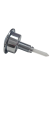 Vitra Chrome Dual Flush Push Button With logo