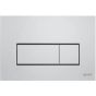 Vitra Root Square Flush Plate Chrome Flush Plate 740-2380