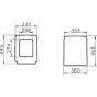 VITRA T4 SOFT-CLOSE TOILET SEAT  76-003-009