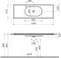 Vitra Vitra Memoria Washbasin 150x51x13 cm, white  5711B003-0294