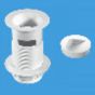 McAlpine W1A 1.1/4in Unslotted Basin Waste (180)