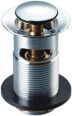 Wirquin 30 - WASTE C50530 BRASS DOME SPRUNG BASIN WASTE CP -WBK95WC