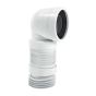 McAlpine 90° Flexible WC Pan Connector WC-CON8F