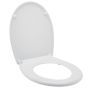 Wirquin 20120727 FUJI universal toilet seat with bottom fix hinges