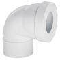 WIRQUIN Female short angled toilet pipe 71020102