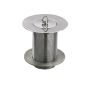 Wirquin long/solid sink waste 1 1/2in Chrome Plated  WSS30WC